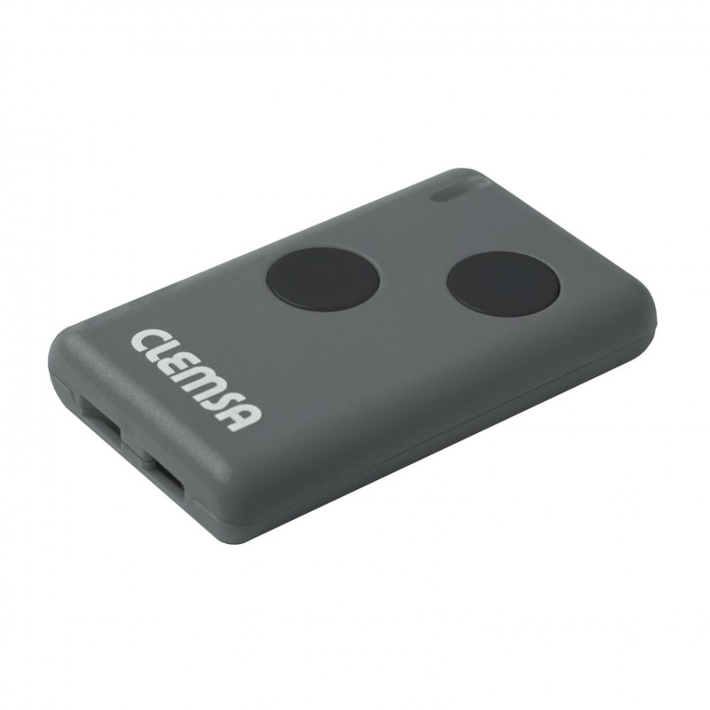 Emisor 2 canales MUTAN II LR. Color Gris , clemsa